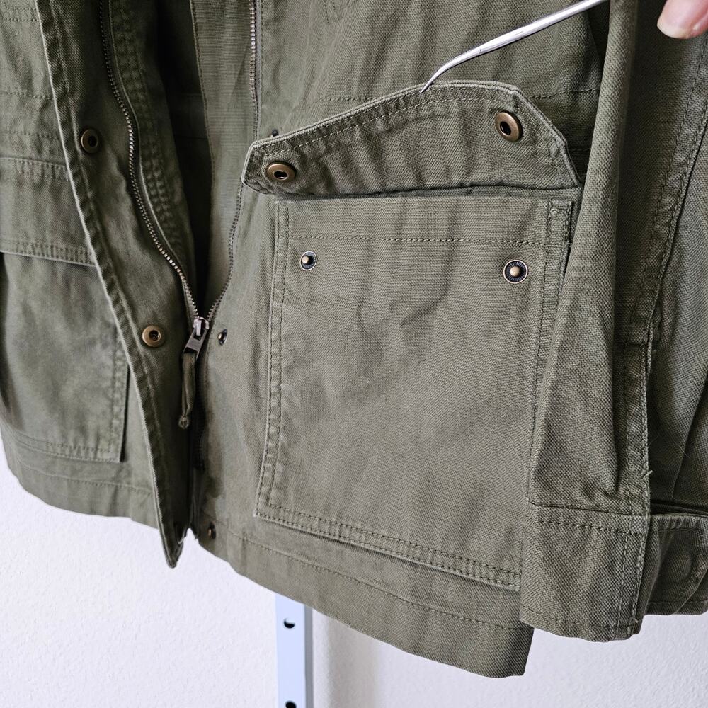 MADEWELL NWT Dispatch Military Inspired Jacket in Desert Olive  Sz M - Picture 9 of 16